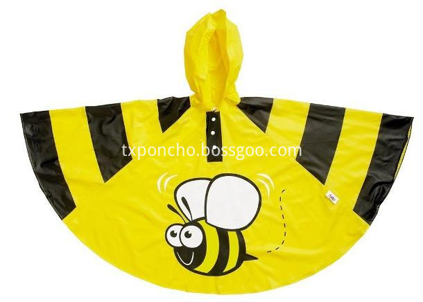 children rian poncho