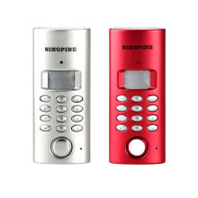 Auto dialed alarm system with PIR detector