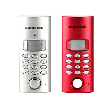 Auto dialed alarm system with PIR detector