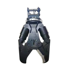 Hydraulic Rotary Excavator Scrap Shears - Compatible with All Excavator Brands