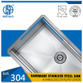 Handmade Single Bowl Stainless Steel Undermount Kealte SIND