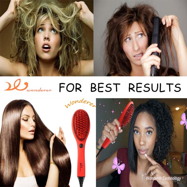 Hair Straightening Brush