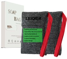 Custom Logo Soap Bags - Deep Exfoliating Soap Socks for Shower