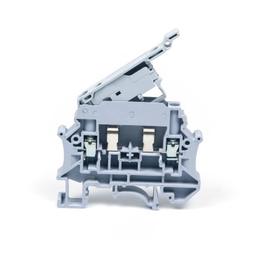 DIN Rail Mounting Terminal Blocks: Disconnect and Fuse Screw Connections
