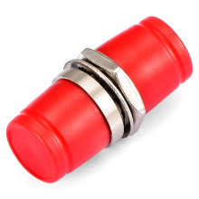 Metal Round Singlemode FC Fiber Optic Cable Coupler