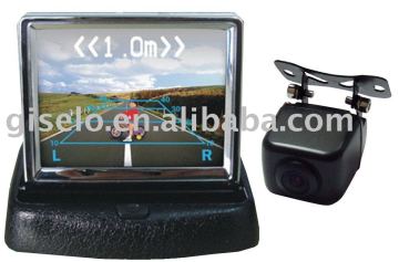 3.5 inch TFT LCD back view parking sensor/rear view parking sensor/car camera parking sensor