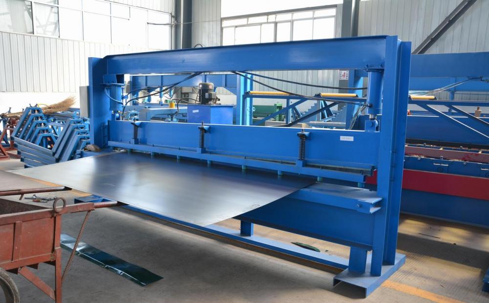 Botou Hydraulic Color Steel Coil Manual Shearing Machine