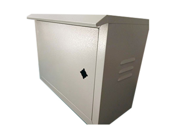 Weatherproof steel outdoor distribution boxes