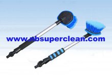 Small water flow brush, round head cleaning brush