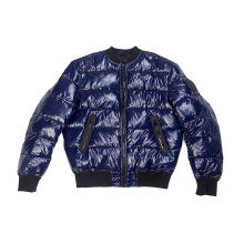 shiny nylon  Fake Down Jacket