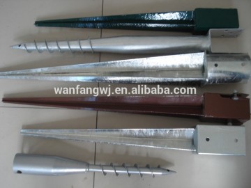 Ground Anchor/HDG Pole Anchor/Screw Ground Anchor