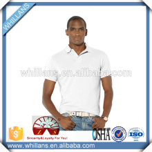 Wholesale top quality cotton plain School Uniform Polo Shirts School Uniform Design with Customized logo