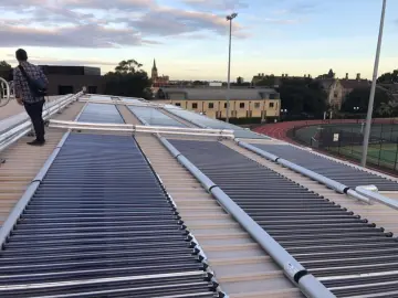 CPC U-pipe solar collector with German technology