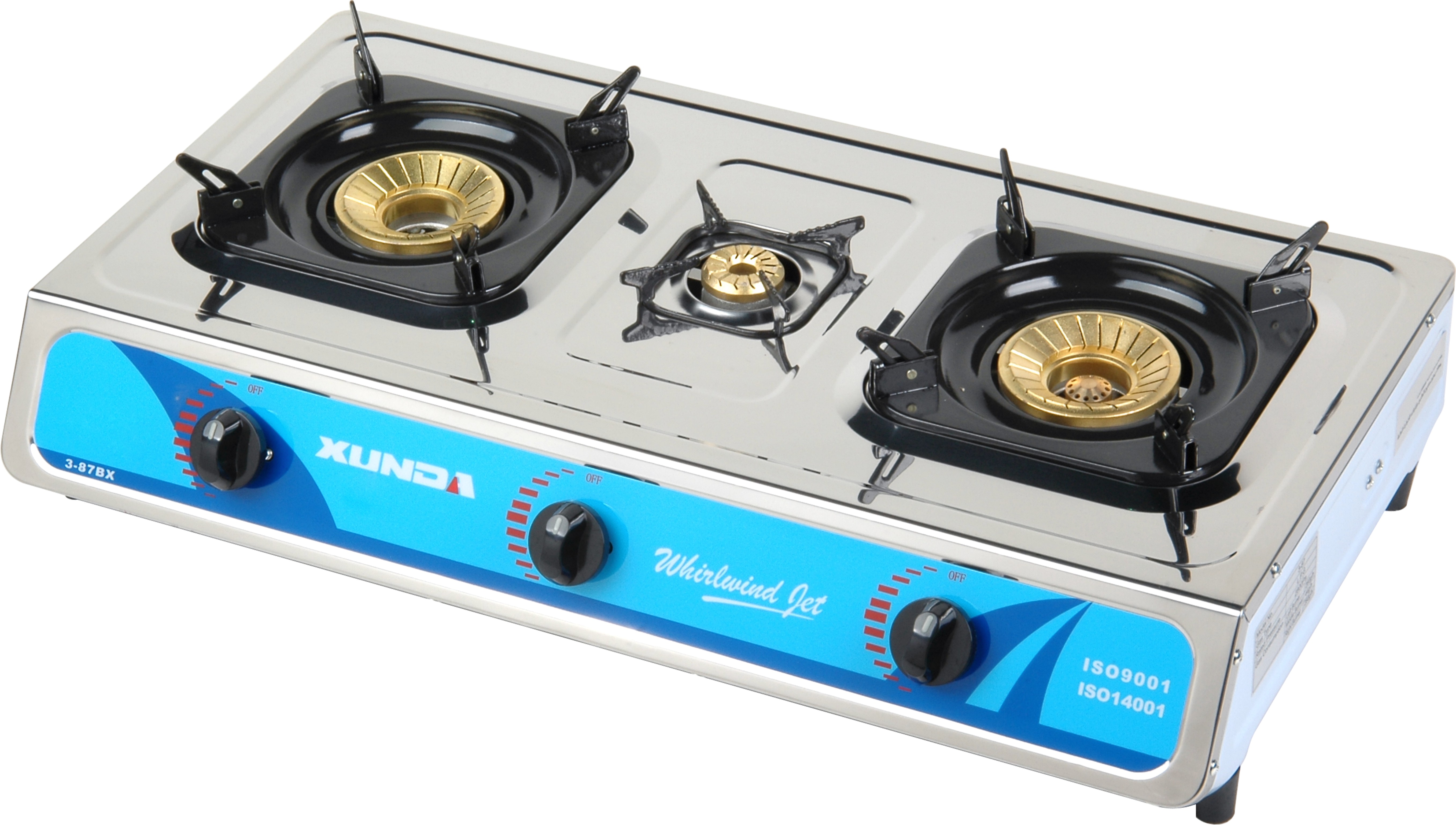 3 Burner Tabletop Gas Burner