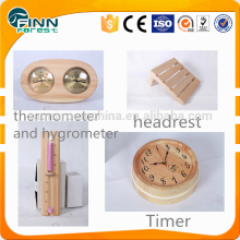 Adjustable Constructed Wooden Sauna Head Rest