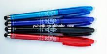 Plastic touch erasable gel ink pen,Erasable pen with stylus,Erasable gel pen with touch