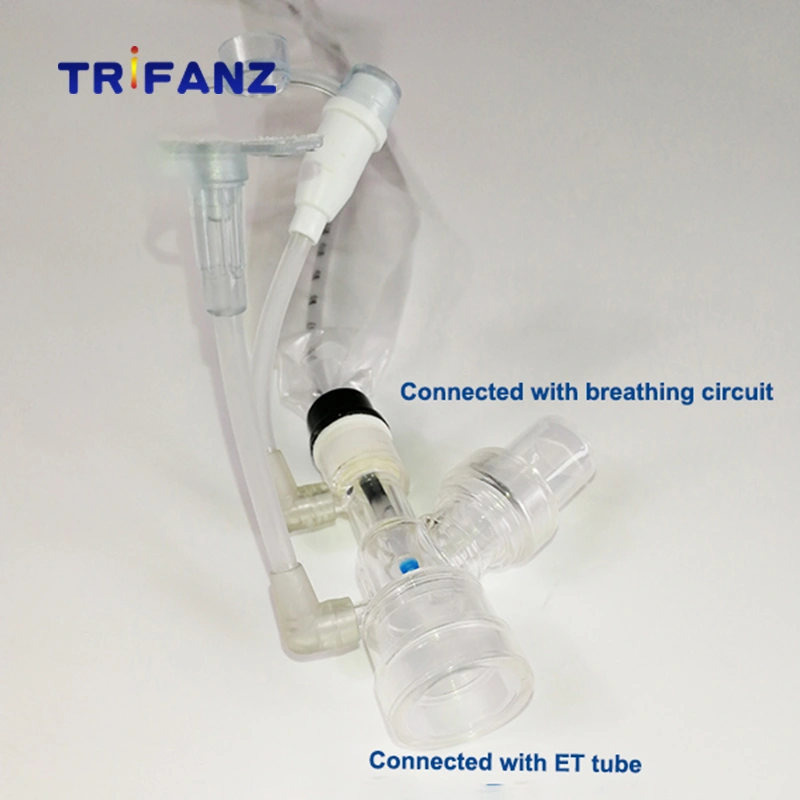 Medical Disposable Closed System Sputum Suction Catheter, High Quality ...