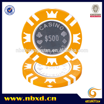 15g Las Vegas Casino Coin Inlay Poker Chip