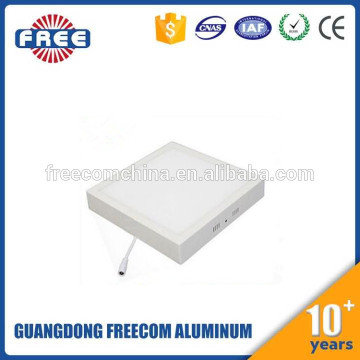 Indoor 12w super bright square aluminum panel light accessories