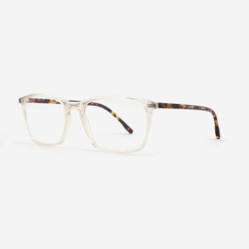 Super thin Full rim Square Acetate Male's Frames