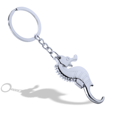 Cartoon Hippocampus Metal Key chain Accessories