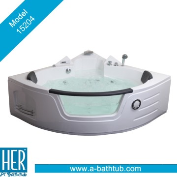 Como function massage bathtub, Corner Massage Bath Tub, Acrylic Massage Bath tub 15204