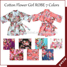 Children kimono robe Cotton Robe-flower Girl Gift-Baby Shower Gift KR0008