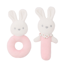 Soft Plush Rattles for Newborn Babies