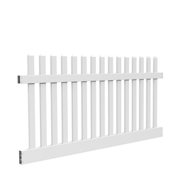 strong beautiful pvc picket fence