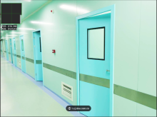medical salable patient-friendly steel clean door