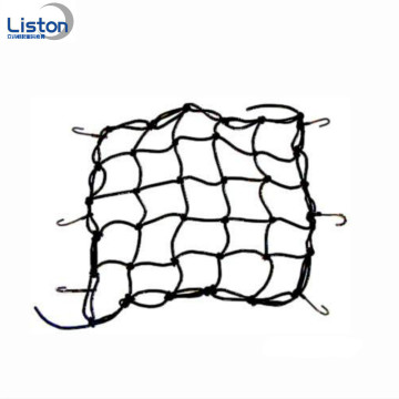 Elastic cargo net bungee strap with hooks