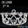 Wholesale Rhinestone Tiaras With Chunky Stone