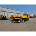 Dongfeng 2 ton flatbed trailer wrecker truck