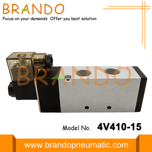 4V410-15 Pneumatic Valve Control 12V 110V 220V AC