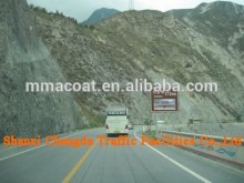 MMA Snowy luminescent road marking paint