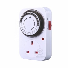 15 Minute Electric Pin Timer with UK Plug