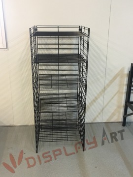 6 Tiers Powder Coated Wire Shelf for Wholsale