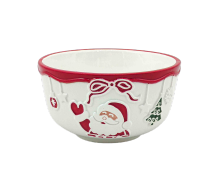 Bow Christmas Husband Bowl