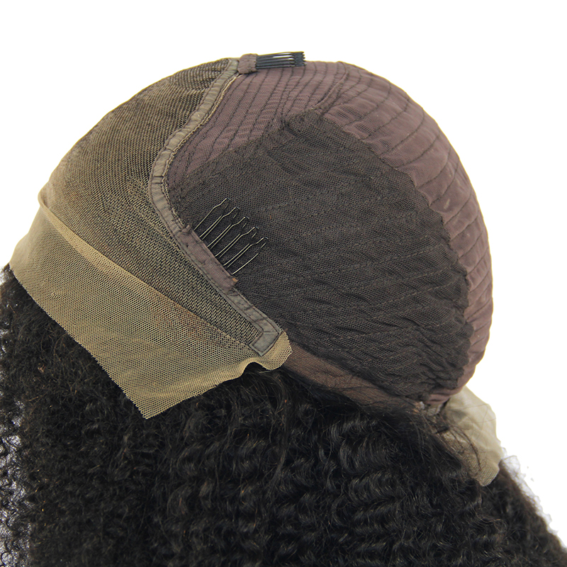 Wholesale wigs virgin hair vendor,180 density lace frontal wigs human hair curly, 4c afro kinky curly human hair lace front wigs