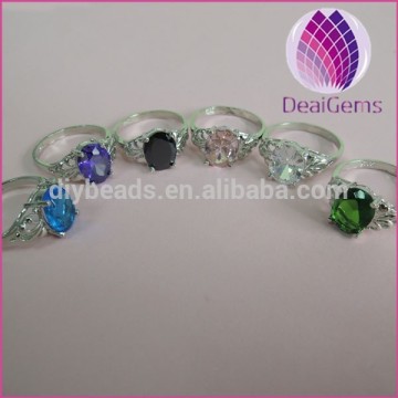 Wholesale high quality blue zircon ring