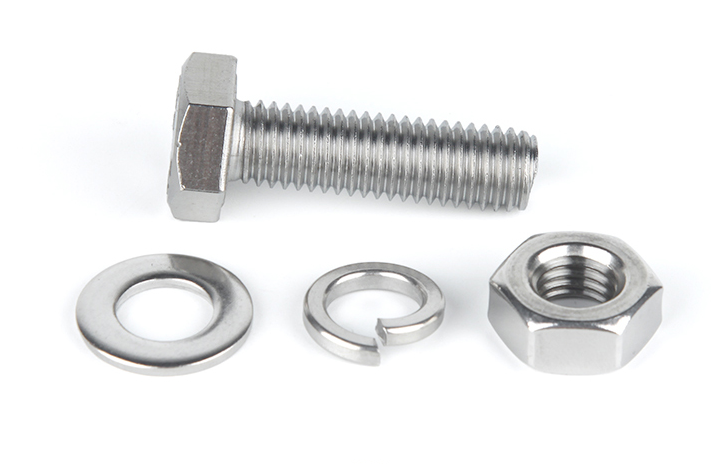 DIN931 Galvanized SS Hex Bolts And Nuts