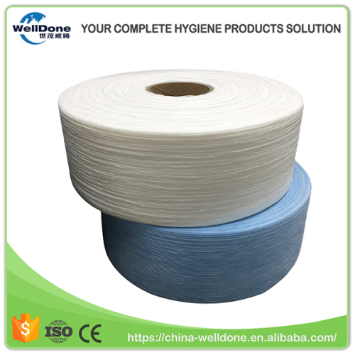 Adult Diaper Color Wide Nonwoven Elastic Waistband with Spandex