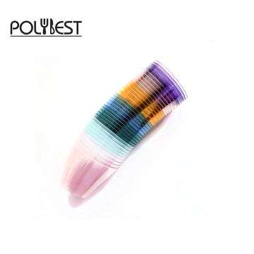 Accept custom logo 9 oz disposable plastic cups