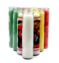 7 days crystal wind proof jar candle