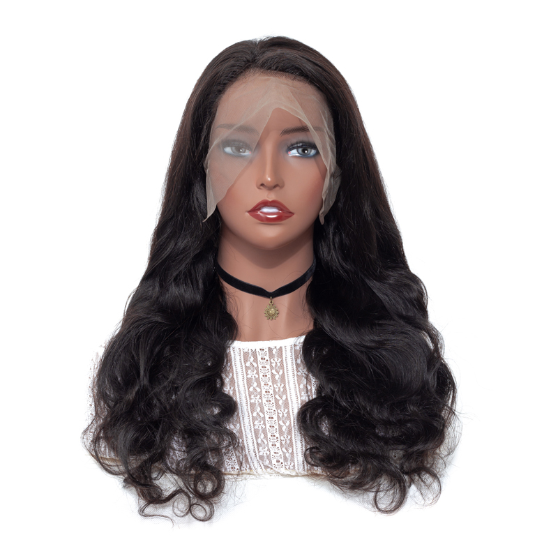 Cheap Virgin Brazilian 30 Inch Pre Plucked Glueless Human Hair Full Lace Wig With Baby Hair