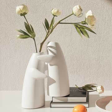 Ceramic Flower Vases: Handmade Porcelain Table Vases for Home Decoration