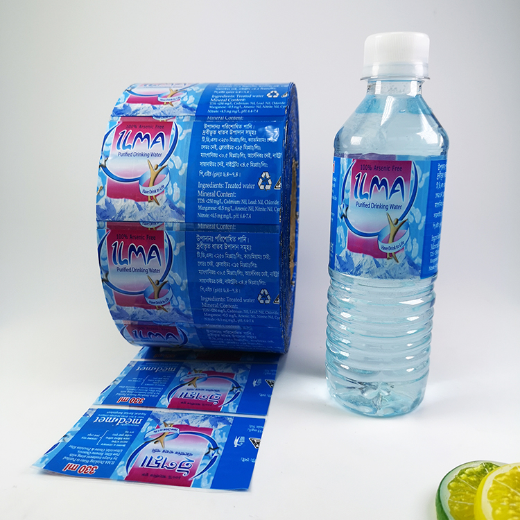 Taizhou Heat Shrink Wrap Roll Label For 350ml Water Bottle