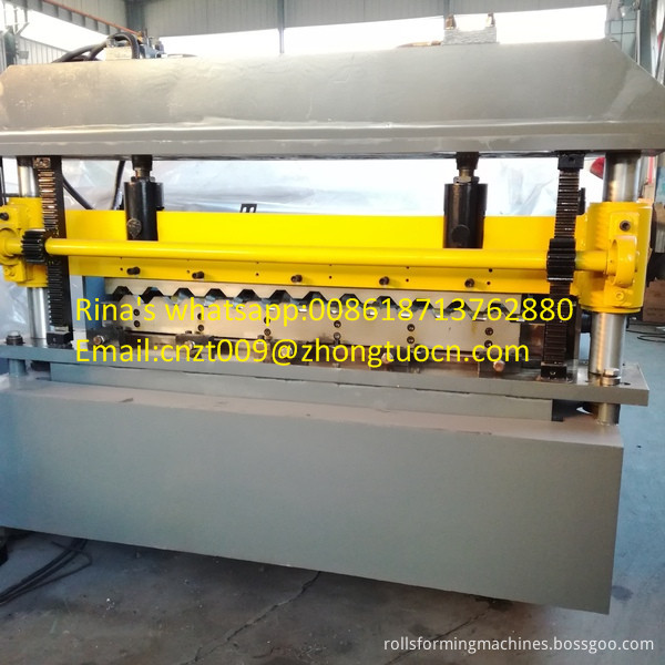 high quality roofing sheet roll forming machine 7