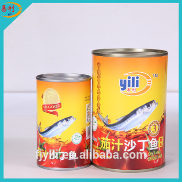 Spicy or Non-spicy 425g Canned Sardine in Tomato Sauce