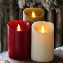 battery operated dancing flame luminara real flame effect candle